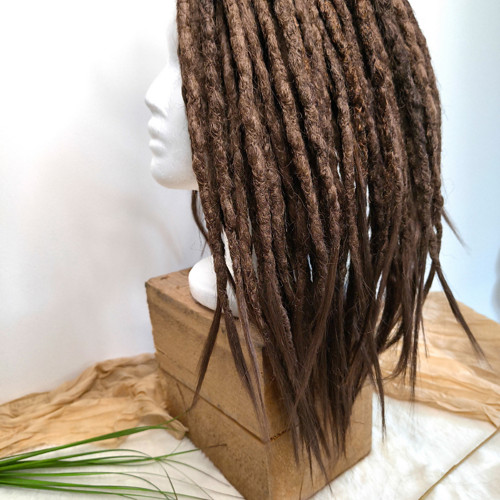 Cooper Brown - přirozeně hnědé fake dreads