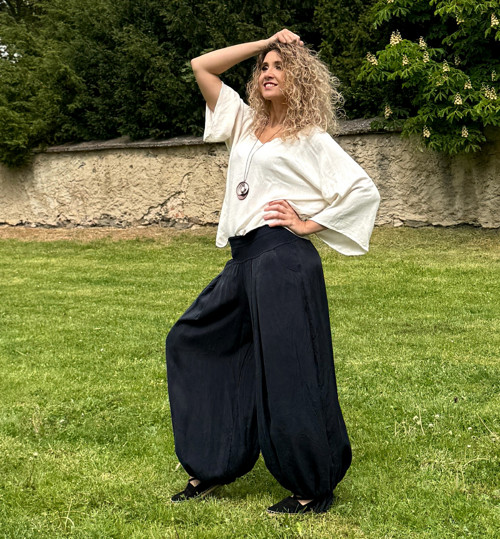 Harémky Tenzel Deep Indigo — foto 1