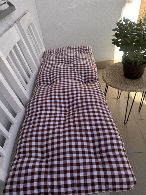 PODSEDÁKY na lavici, houpačku 42 x 100 cm