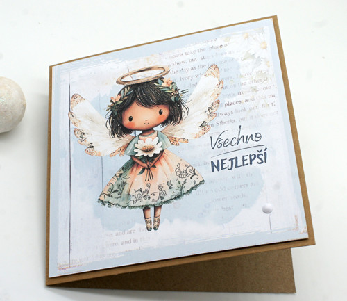 Přání s andělkou — foto 1