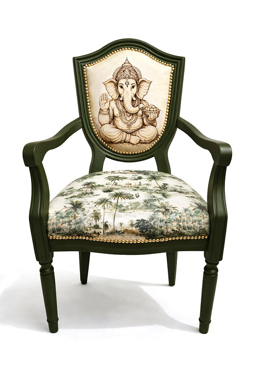 Autorská designová židle Ganesha