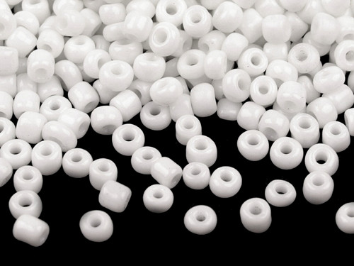 Rokajl 6/0 - 4,5 mm (50g) - bílá
