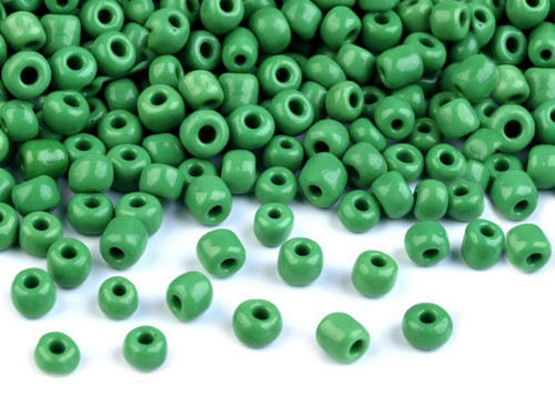 Rokajl 6/0 - 4 mm (50g) - zelená