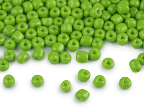 Rokajl 6/0 - 4 mm (50g) - zelená