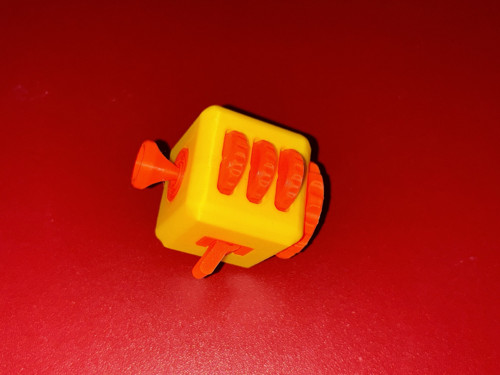 Antistresová kostka - Fidget cube (menší)