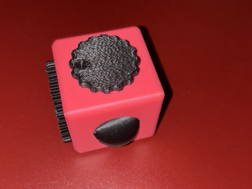 Antistresová kostka - Fidget cube (větší)