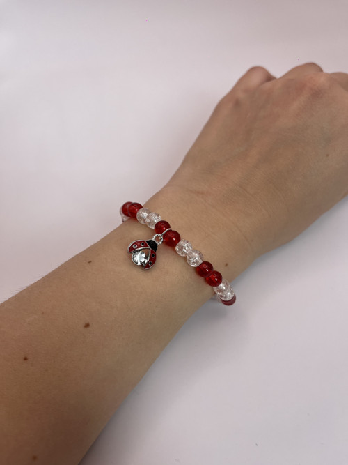 Handmade náramek Beruška