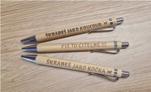 Škrábeš jako kočka... kocour... piš čitelně...
