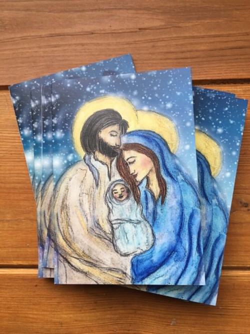 Vánoční přání s biblickým textem – Immanuel (2)