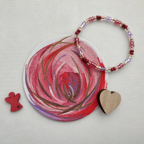 Energetický zářič/ magnet s náramkem