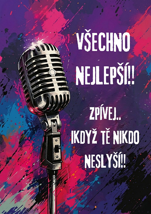 Hudební přání - mikrofon
