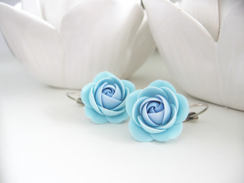 Lagoona Blue, visací náušnice — foto 1