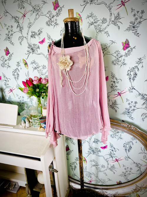 Halenka vílí powder pink — foto 1