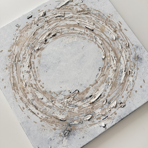 Magic circle black 50x50 cm