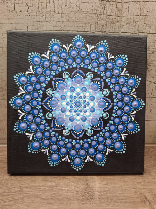 Modrá mandala