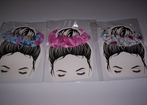 Scrunchie gumičky na kartě 002/26