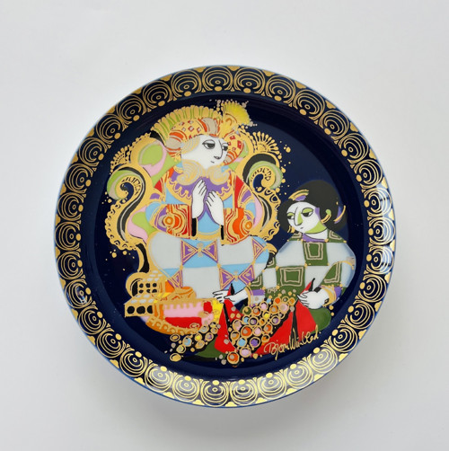 Rosenthal Závěsný talíř Aladin č. 8 16 cm Wiinblad