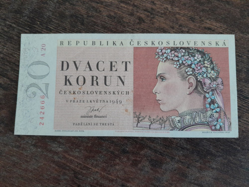 20 korun 1949