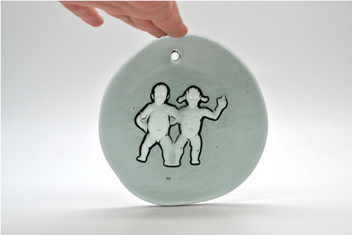 Suncatcher Blíženci – Holmegaard, Dánsko / 60.léta
