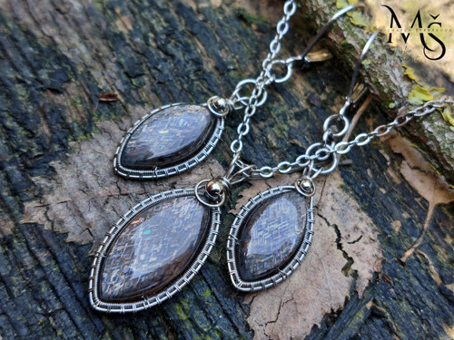 LATTICE SUNSTONE - sada šperků — foto 1