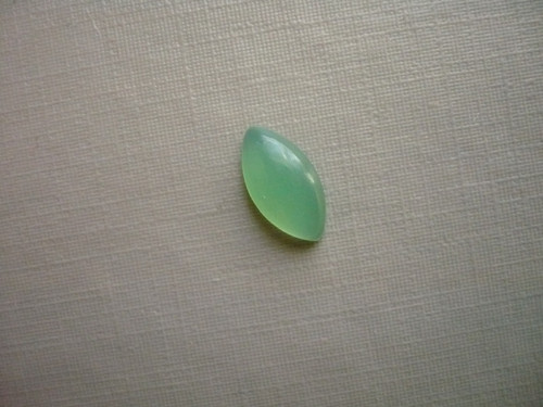 Kabošon - chrysopras 12 mm, č.2Bf
