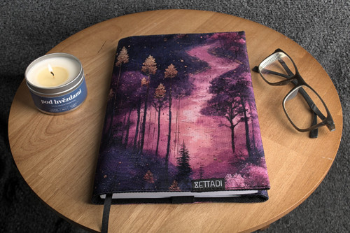 BOOKISH obal na knihy - tajemný les