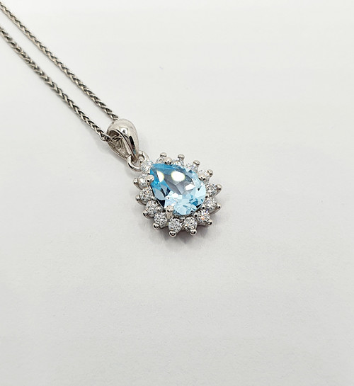 Luxusní přívěsek - Topaz 49