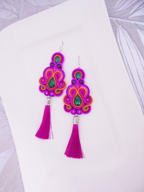 Soutache nausnice