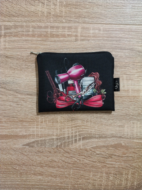 Taštička/kapsička kadeřnické potřeby