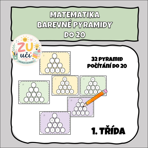 Barevné pyramidy pro prvňáčky — foto 1