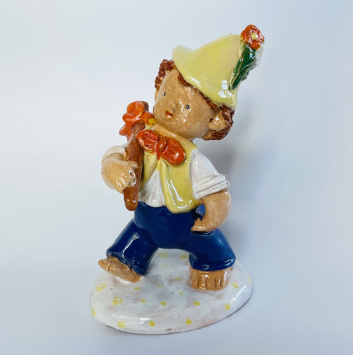 Keramická soška Tuláček 17 cm, Bechyně