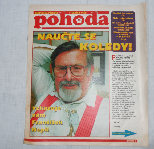POHODA, příloha týdeníku Květy • F. Nepil, 1993