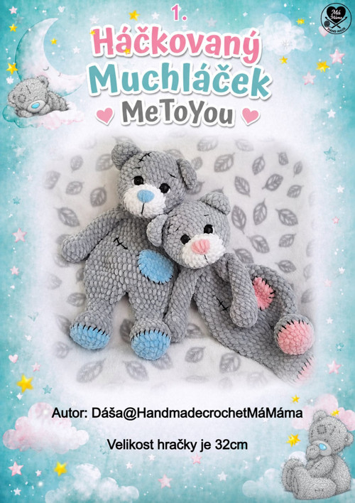 Návod medvídek muchláček