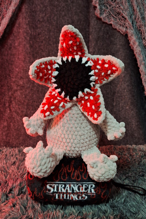 Návod háčkovaný Demogorgon