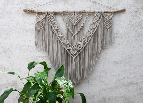Macramé XL - BARVA BÉŽOVÁ