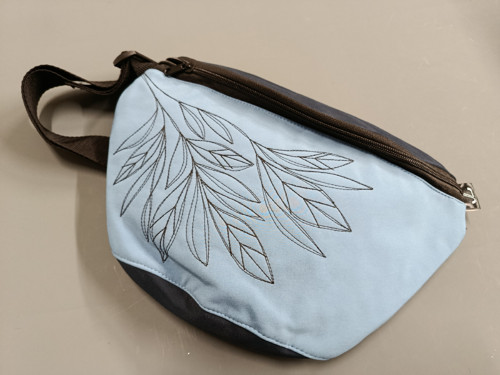 Ledvinka softshell modrá — foto 1