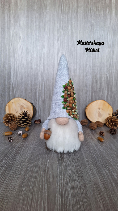 Gnome z decorem. Skandinávský gnome