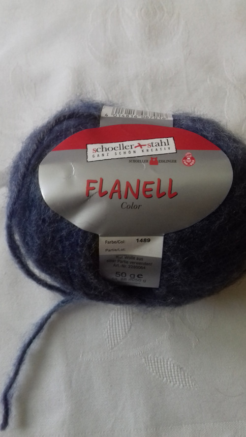 Příze schoeller stahl Flanell color