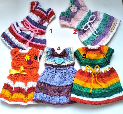 Šatečky na panenky 29 - 31 cm