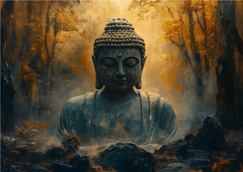 Umělecký obraz - Meditace