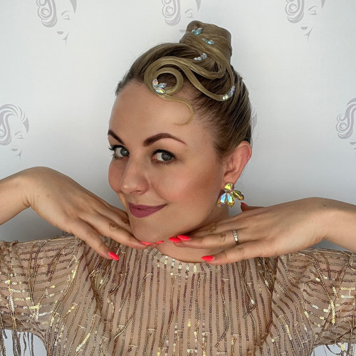 Příčesek drdol do vlasů Ballerina