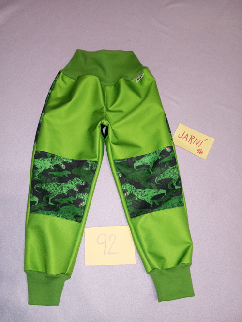 Jarní softshellové kalhoty 98 — foto 1