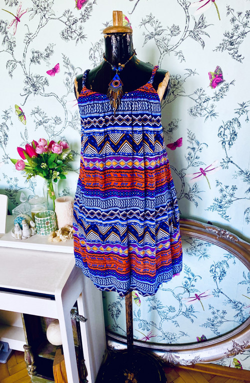 Tunikošaty boho prázdninové — foto 1
