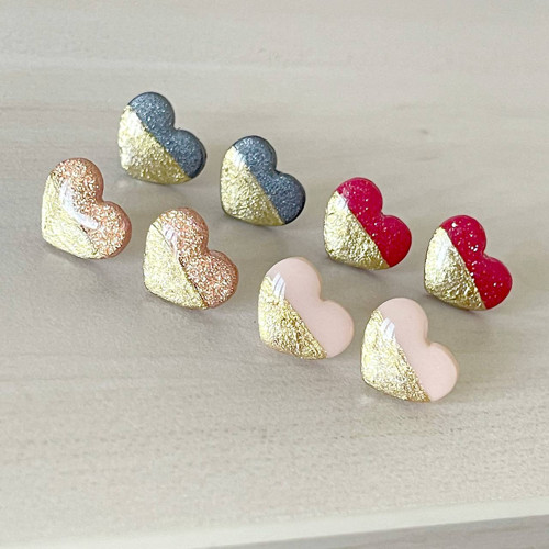 Náušnice Hearts P009
