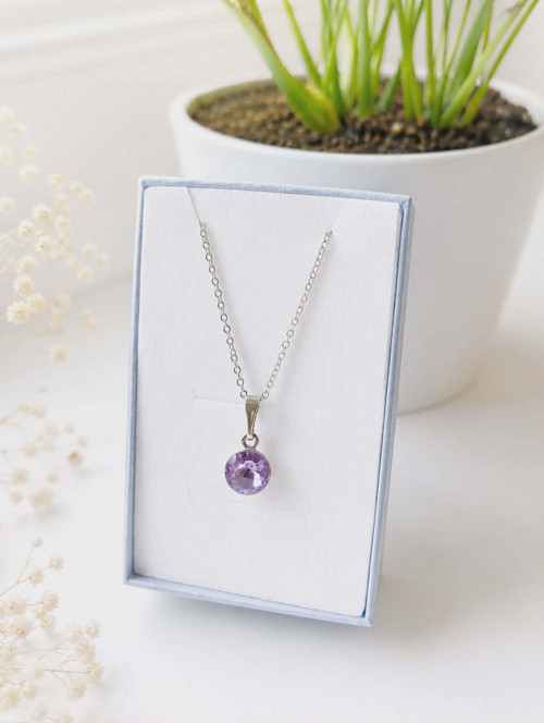 Elegantní náhrdelník s krystalem Swarovski