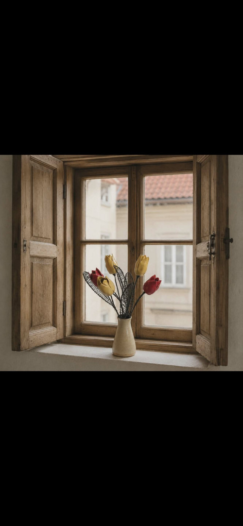 Keramický tulipán