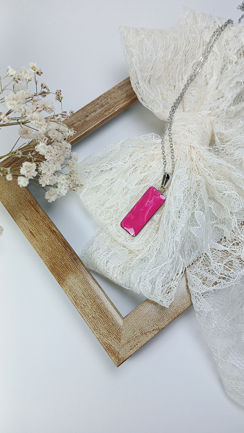 Náhrdelník Fuchsia Elegance