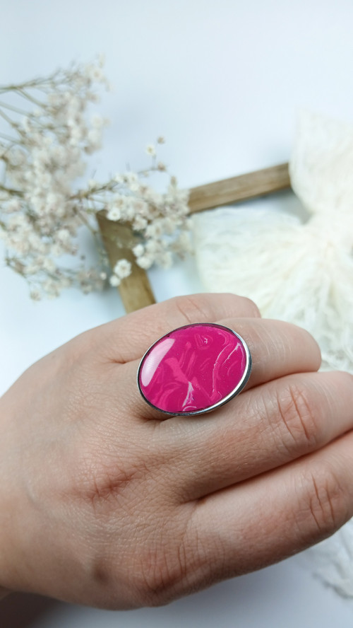 ​Prsten Fuchsia Elegance