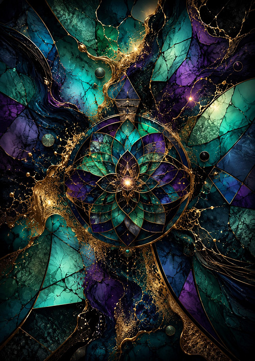 Digitální obrázky - mandala