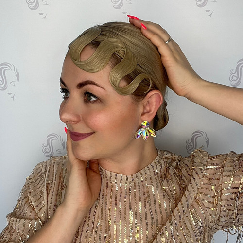 Příčesek do vlasů Wave ve stylu 30. let